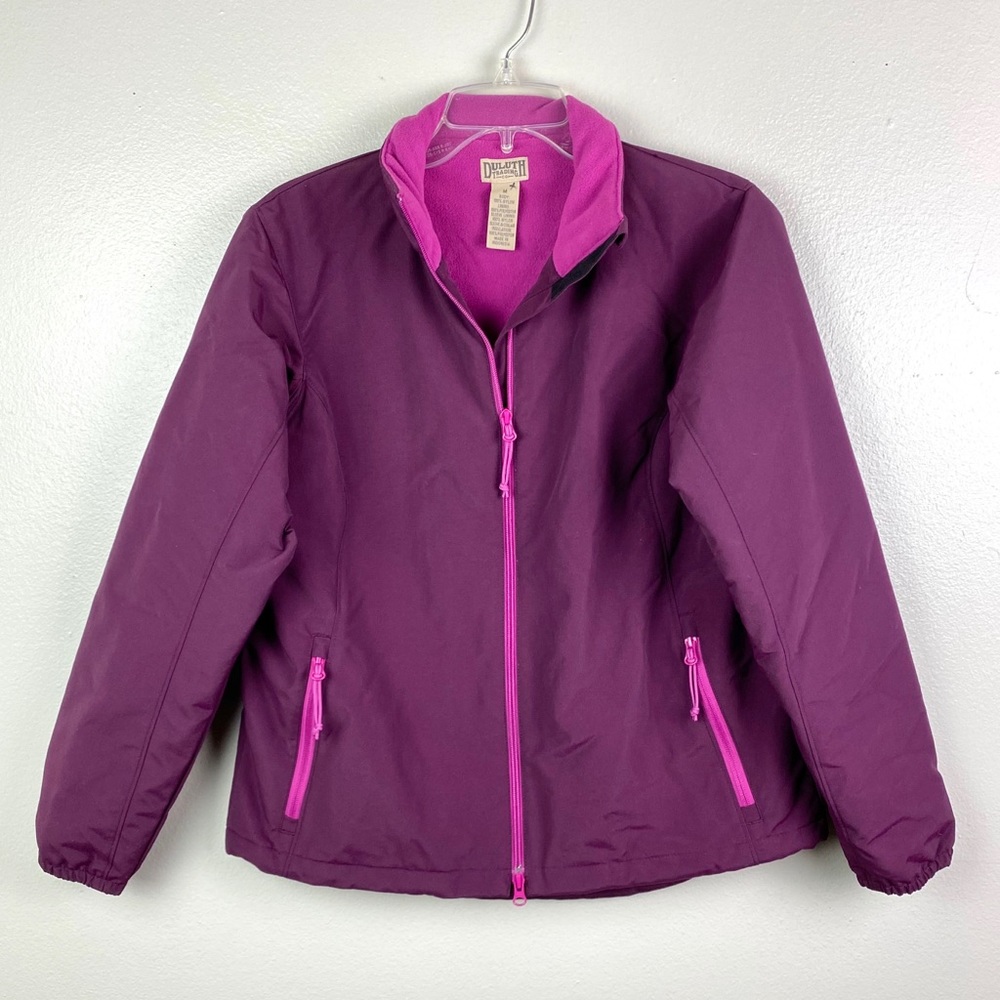Duluth Trading Co. | Fleece Lined Zip Up Jacket M